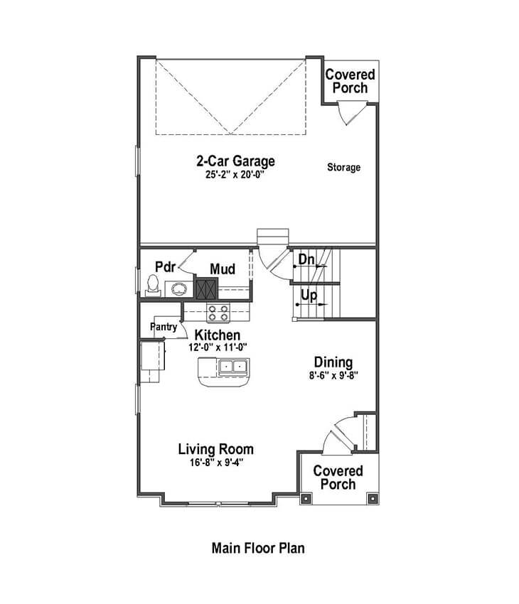 Rear Load Townhome