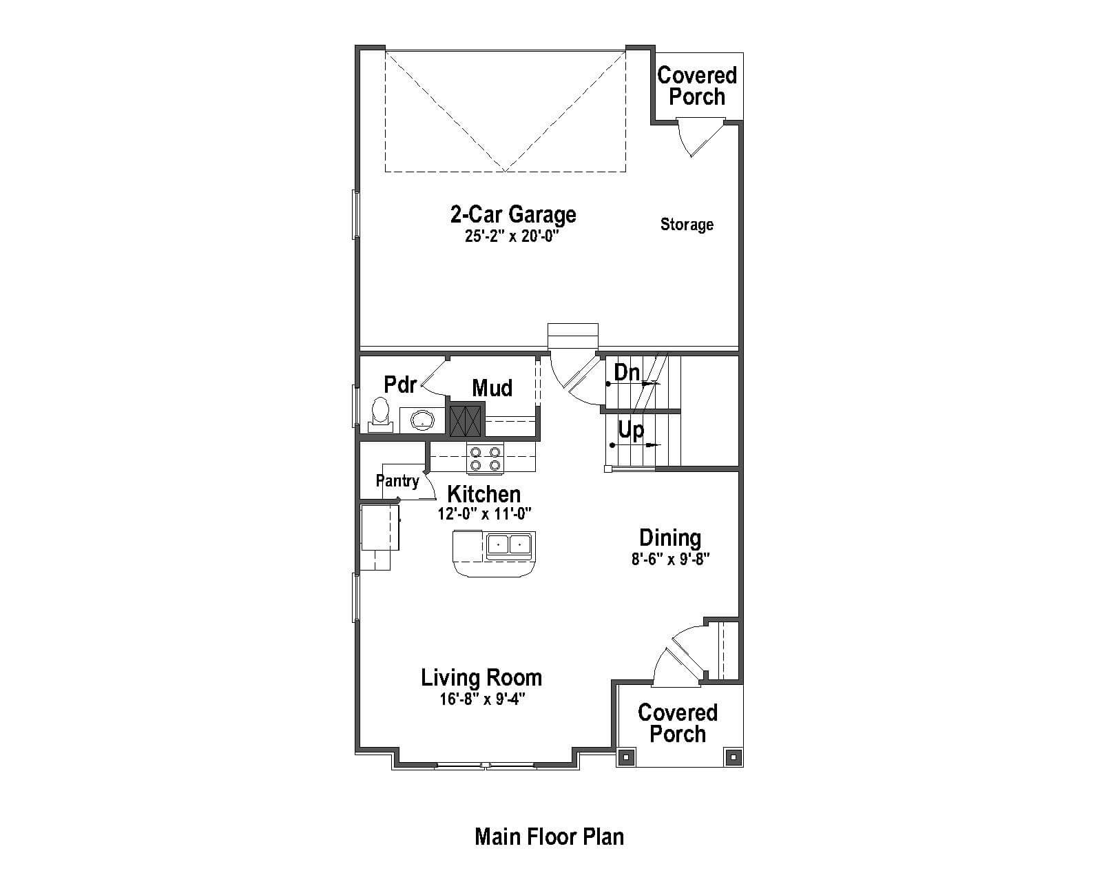 Rear Load Townhome